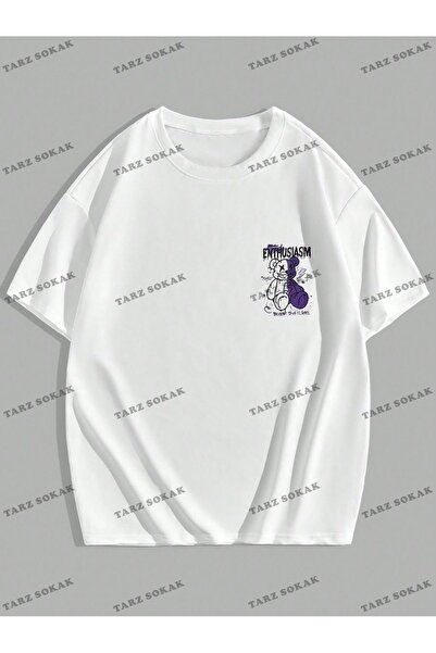 JDM Kod Trend Street Life - Men's Skull and Slogan Short Sleeve T-Shirt in Spring and Summer Months