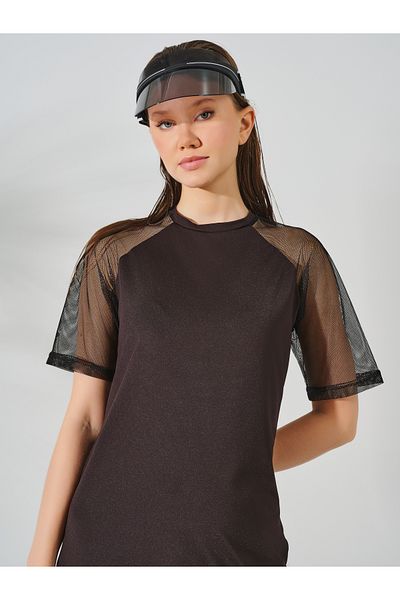 ALFASA Half Closed Half Sleeve Swimsuit