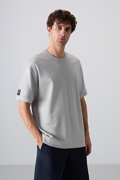 TOMMY LIFE Ανδρικό μπλουζάκι Stone oversized 88339