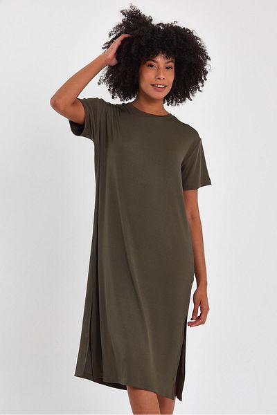 ALEXANDERGARDI ALEXANDERGARDY SLIT BASIC DRESS (B23-00115)