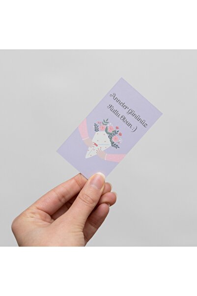 Ambalaj Modacısı بطاقة هدايا عيد الأم 100 قطعة.