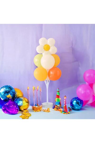 Partifabrik Papatya Temalı Balon Standı