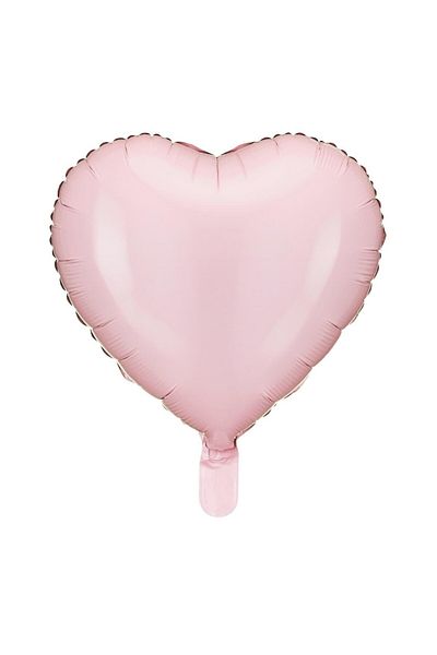 Partifabrik Satin Pink Heart Foil Balloon 40 Cm 1 Piece