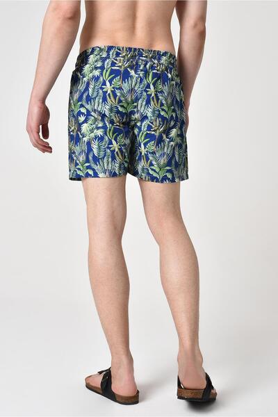 ALEXANDERGARDI Alexandergardı Desenli Deniz Şortu (E22-GRANZ00)