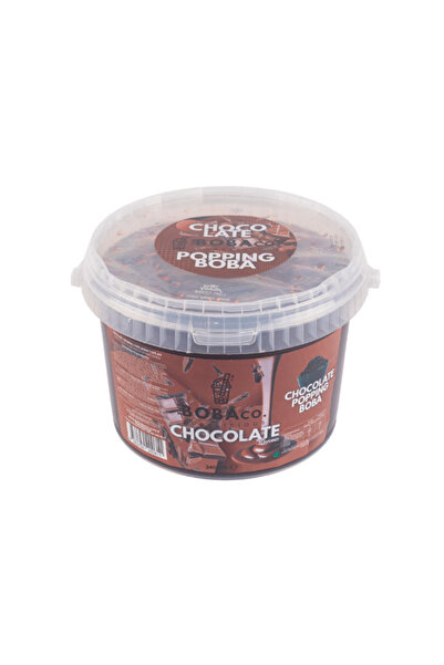 TheBobaCo. Bubblicious Bubble Tea Boba - Çikolata / Chocolate 3,4kg