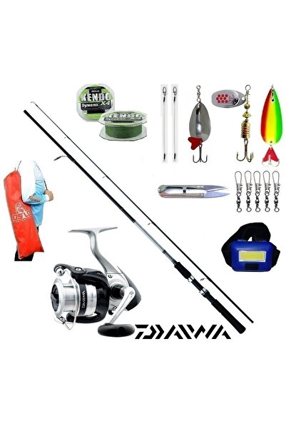 daiwa Strikeforce 2500B Daiwa Sweepfire 210cm 10-30gr Kıyı Spin Olta Takımı Seti