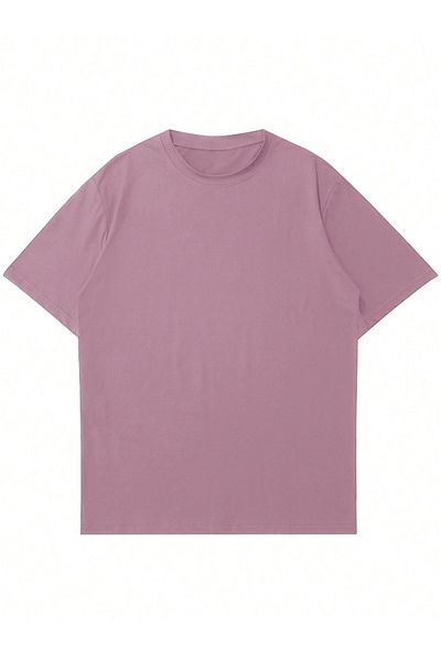Ginevra Μπλουζάκι Unisex Oversize Crew Neck Plain Basic