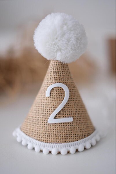 Partifabrik Straw Jut 2 Year Old Mini Child Hat