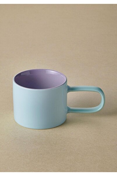 The Mia Rainbow Porselen Kupa Mavi 270 ml