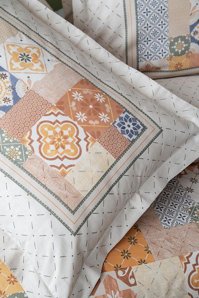 Apricitas HOME Комплект завивки Senses Maude Teracotta Single 100% памук