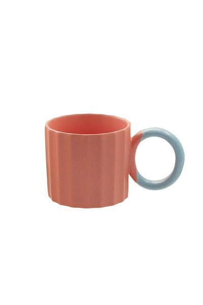 The Mia Runden Porcelain Mug Pink 250 ml