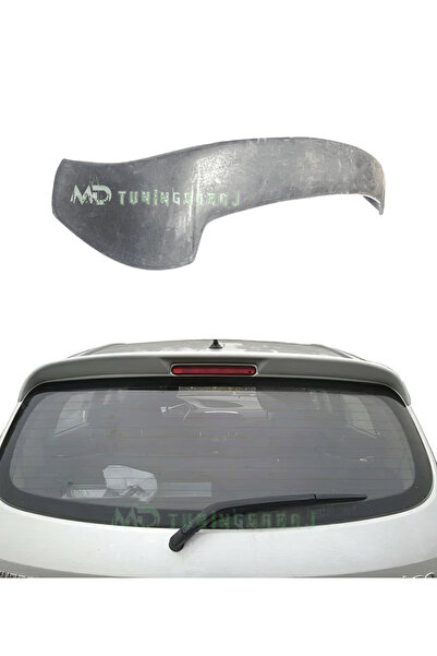 md tuninggaraj Hyundai I20 2009-2014 Boyasız Fiber Spoiler