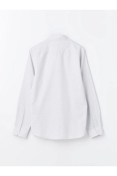 LC Waikiki LCWAIKIKI Formal Slim Fit Long Sleeve Dobby Men's Shirt