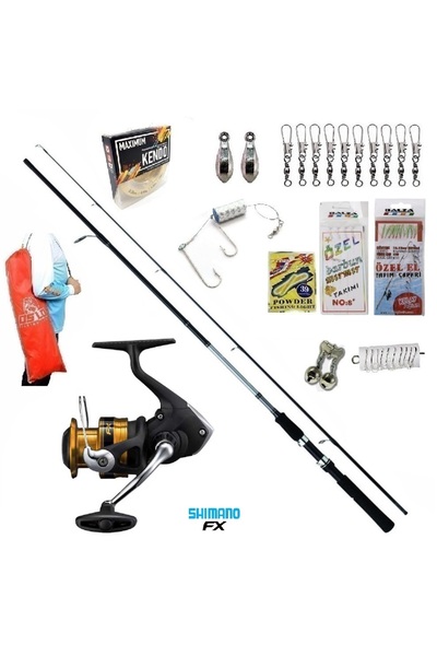 Shimano Fx C3000 Daiwa Sweepfire 210cm 10-30gr Kıyı Spin Olta Takımı Seti