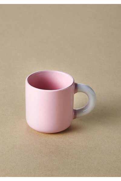 The Mia Colorida Espresso And Turkish Coffee Cup Pink