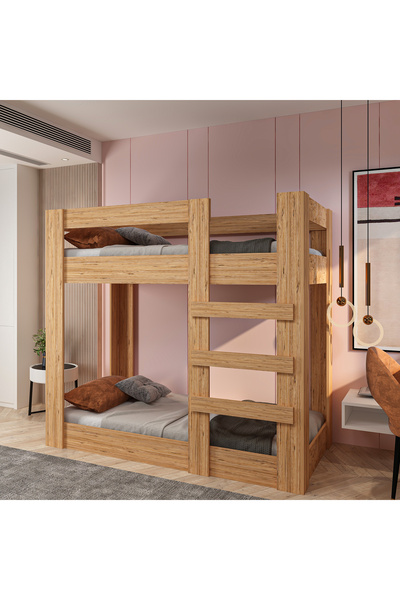 Ninnimo Genç Ranza 90x190 Yatak Uyumlu Antik Çam Ranza