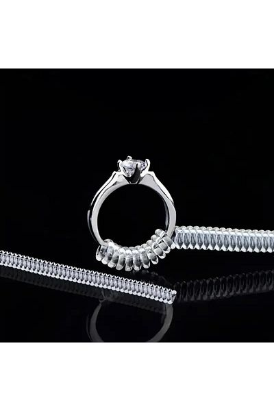 SYNOPE 4 Pcs Cut Disposable Ring Reducer Attachment Spiral Coil Ring Reducing Tool 2mm and 3mm