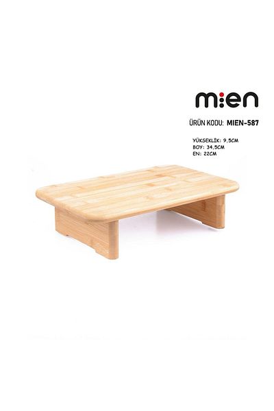 MİEN Mien Footed Rectangular Presentation Plate