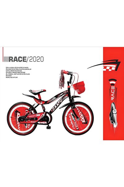 daafu 20'' Jant Full Aksesuarlı Race Kırmızı Çocuk Bisikleti