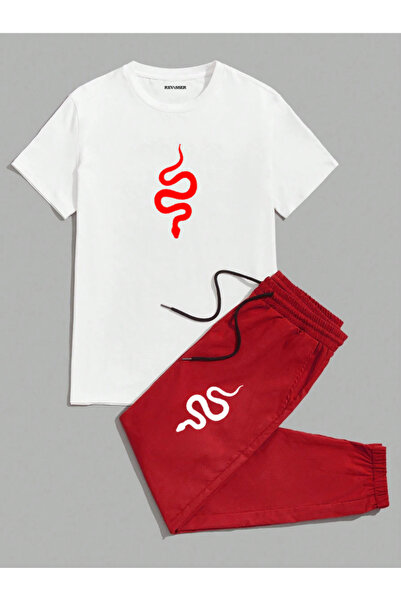 Revasser Дамска тениска Yılansss с щампа по поръчка, цветна памучна горна и д...