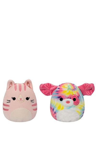 Squishmallows Flip-A-Mallows Laura ve Shena Peluş Oyuncak 13 cm