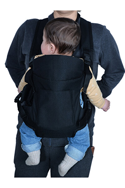 Genel Markalar Ergonomik Kanguru Bebek Taşıma Siyah Bebek Kangurusu BEBEK TAŞ...