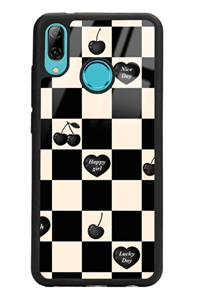 Spoyi Huawei P20 Lite Happy Girls Tasarımlı Glossy Telefon Kılıfı