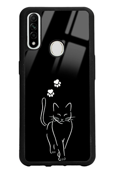Spoyi Oppo A31 Paticik Tasarımlı Glossy Telefon Kılıfı