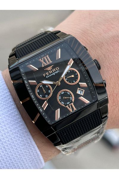 FERRO Inner Functions Active Chronograph 30 Mt Waterproof Men's Wrist Watch xf0021