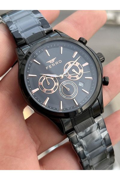 FERRO Inner Functions Active Chronograph 30 Mt Waterproof Men's Wrist Watch xf0028