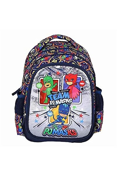 Pj Mask Ön Yüzey Kahramanlar Baskılı Ilkokul Sırt Çantası 21400-standart Std