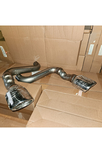 Akrapovic Honda Civic Fc5 2016-2021 Uyumlu Çift Çıkış Egzoz Seti