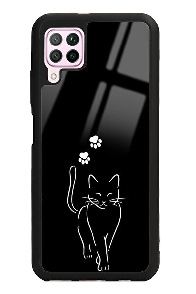 Spoyi Huawei P40 Lite Paticik Tasarımlı Glossy Telefon Kılıfı