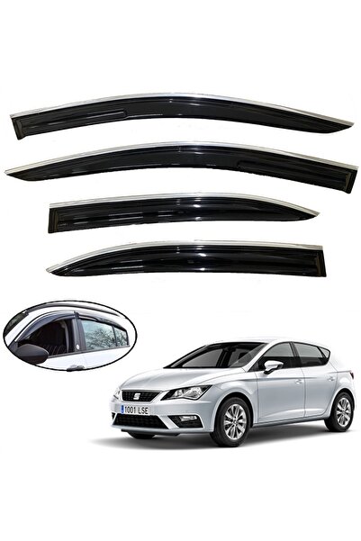 Point Seat Leon Kromlu Mügen Cam Rüzgarlığı 2013 - 2020 Arası 4 Lü Takım
