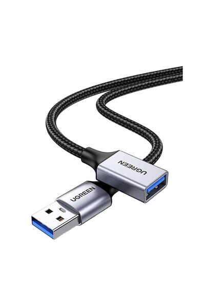 Ugreen Usb 3.0 Erkek Dişi Örgülü Uzatma Kablosu 50 Cm