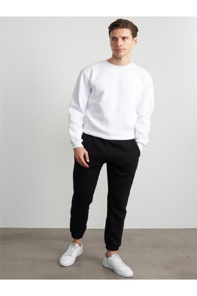 JustBS Large Size Men's Baggy Sweatpants Loose Cut