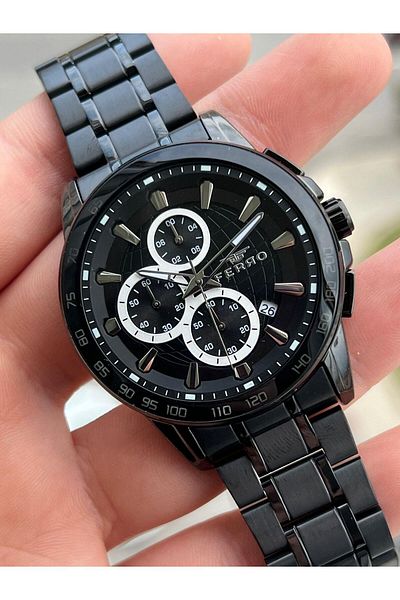 FERRO Inner Functions Active Chronograph 30 Mt Waterproof Men's Wrist Watch xf0038