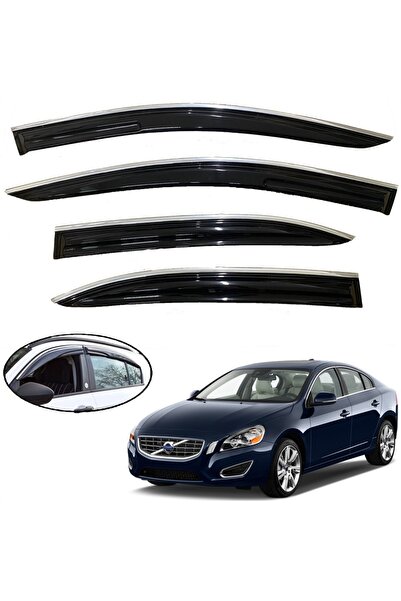 Point Volvo S60 Kromlu Mügen Cam Rüzgarlığı 2001-2010 Arası 4 Lü Takım