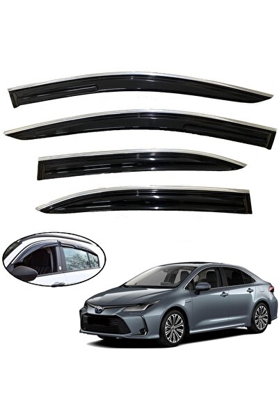 Point Toyota Corolla Sedan Kromlu Mügen Cam Rüzgarlığı 2019 Sonrası 4 Lü Takım