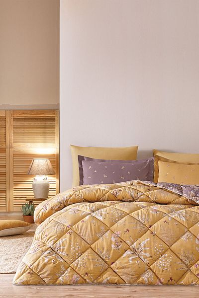Puffy Elora Saffron Double Sleeping Set