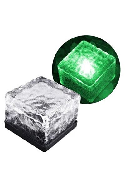 gaman Güneş Enerjili Kristal Işık Tuğlası Bahçe Çim Yol Havuz Kenarı Bahçe De...