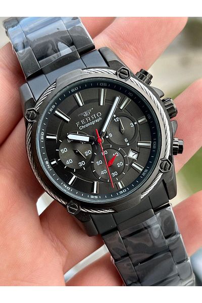 FERRO Inner Functions Active Chronograph 30 Mt Waterproof Men's Wrist Watch xf0042