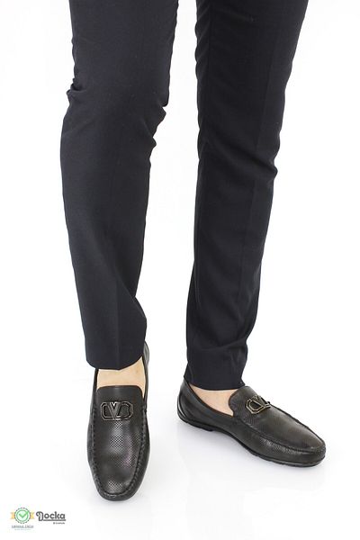 MARCOMEN Men's Genuine Leather Summer Loafer Shoes