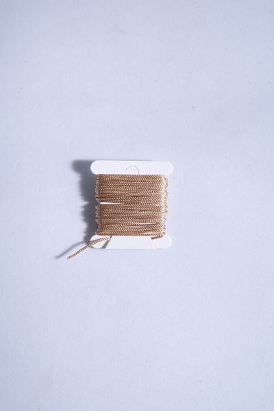 Eskişehir hobi sanat Σετ βραχιόλι και κολιέ με λεπτό κορδόνι αλεξίπτωτου 3 μέτρων με τρίχες καμήλας - Macrame