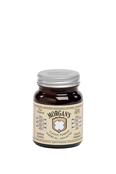 Morgan's Pomade Classic Pomade Almond Oil Shea Butter Cream Label 100 Gr