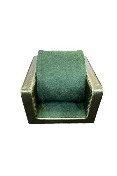 STAND MARKET Saat Koltuğu Watch Chair, Tekli Saat Teşhir Etme Standı Yeşil