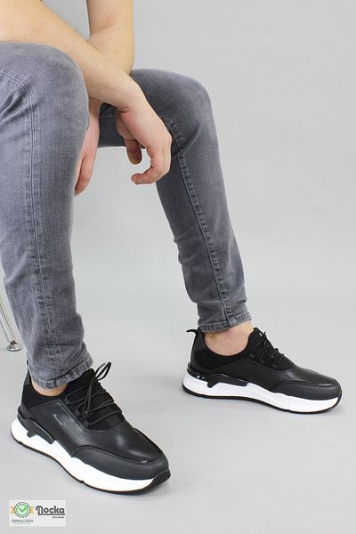 MARCOMEN Men's Genuine Leather Daily Orthopedic Sports Style Shoes