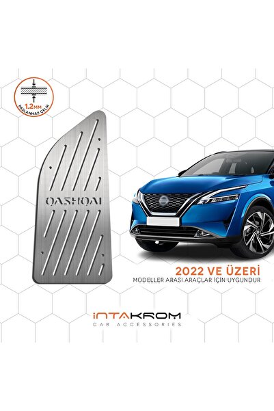 İntachrom Nissan Qashqai Krom Ayak Dinlendirme Pedalı - 2022 ve Üzeri