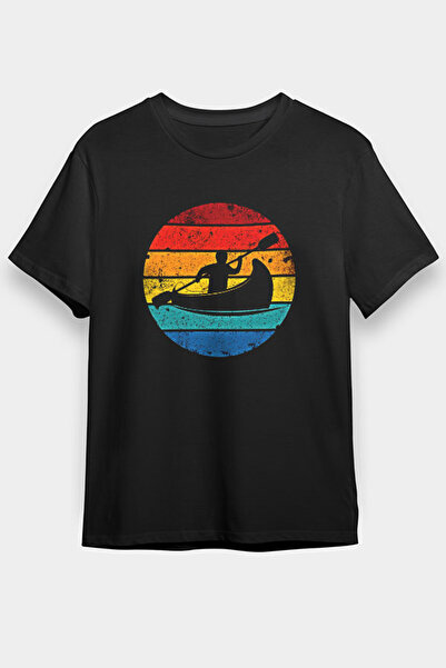 Darkhane Canoe Black Unisex T-Shirt T-Shirt