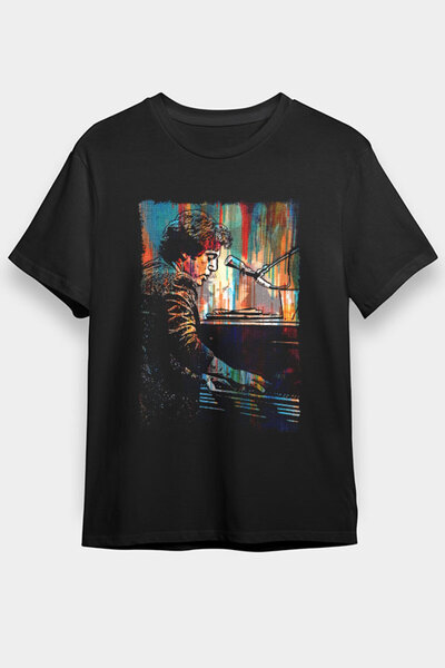 Darkhane Pianist Black Unisex Sleeveless T-Shirt Cut Out Sleeve T-Shirt